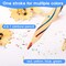 60 Pieces Rainbow Colored Pencils, 4 Color in 1 Rainbow Pencils for Kids, Assorted Colors for Drawing Coloring Sketching Pencils for Drawing Stationery, Kids Gifts, Bulk, Pre-sharpened